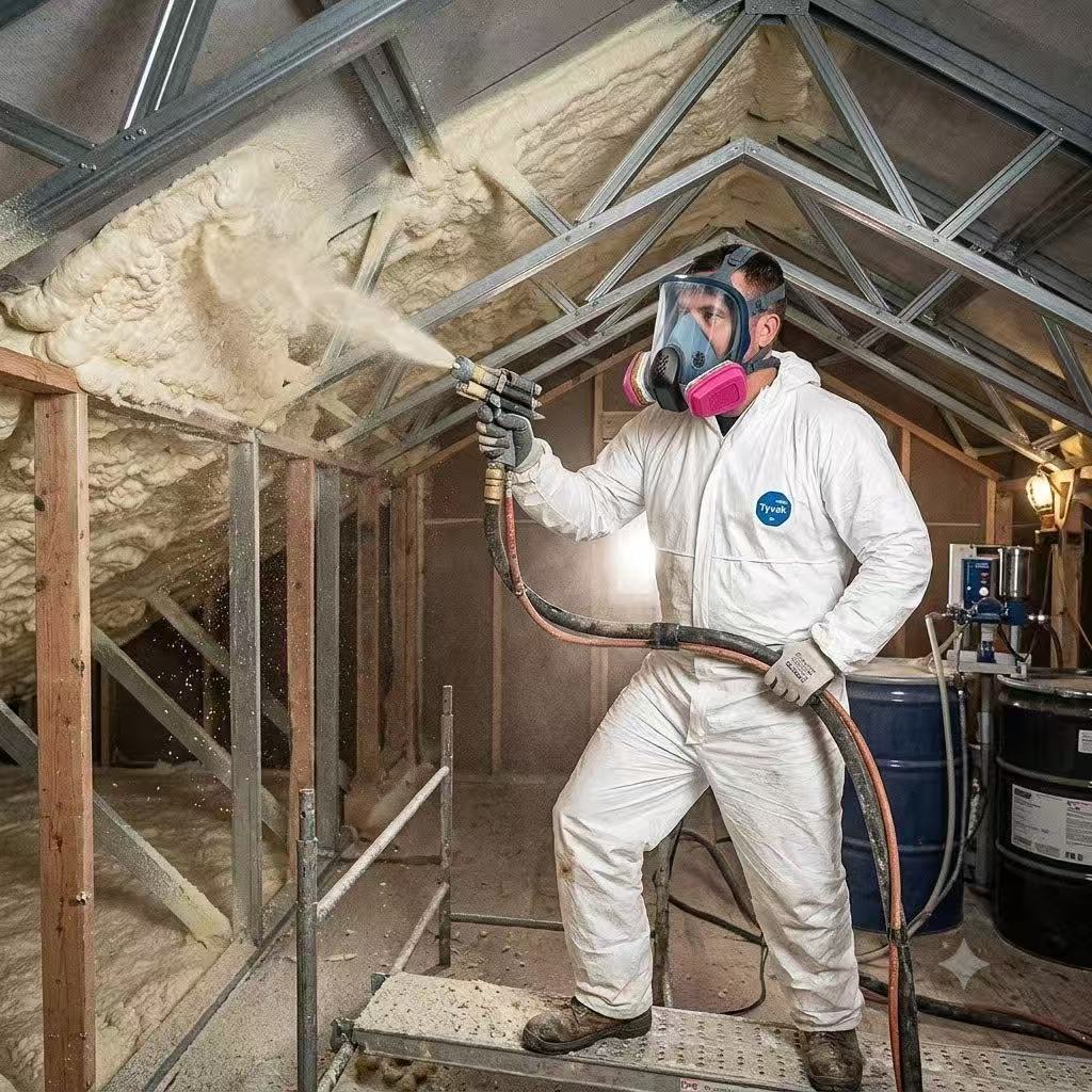 Latest company case about Spray Foam Insulation & Construction Spraying
